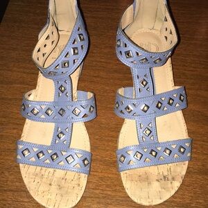 Lovely flats with ankle wrap